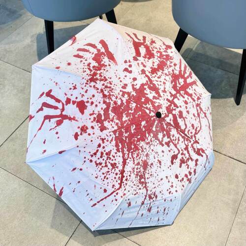 遇水变色伞高颜值渐变自动晴雨两用伞全自动遮阳趣味小众自动伞
