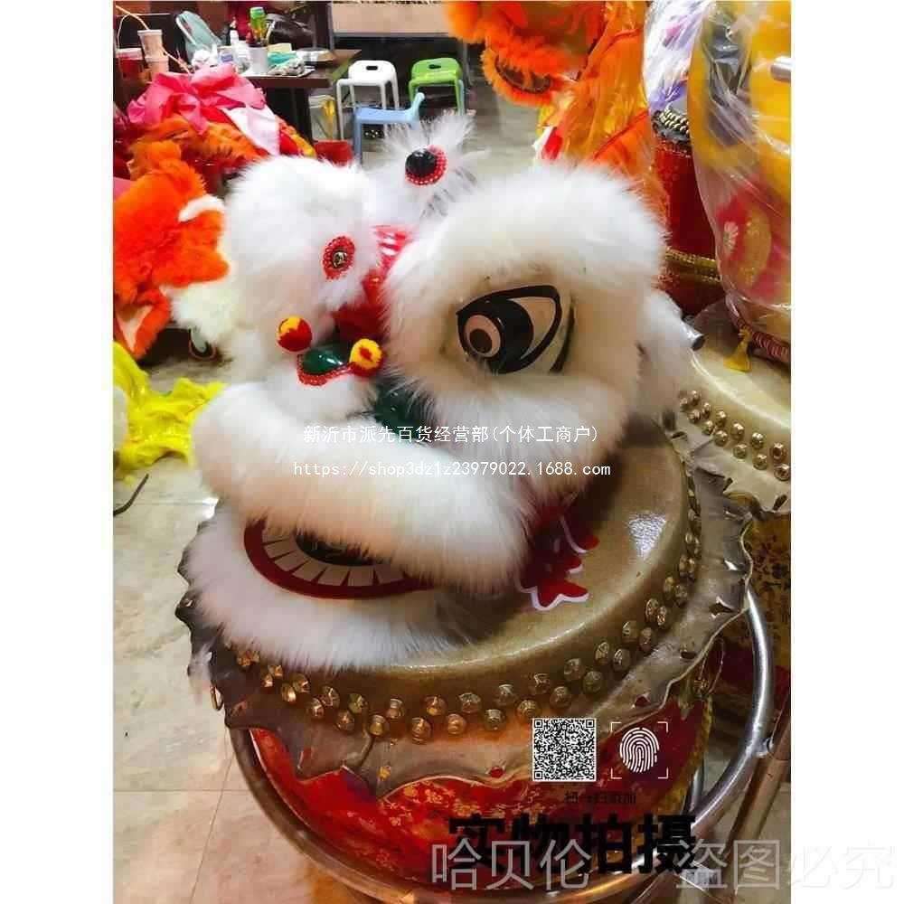 儿童衣服狮头套小孩表演舞幼儿园道具舞狮道具整套狮子头衣服南狮