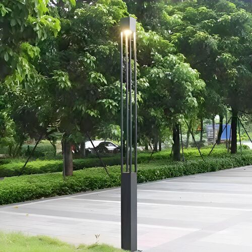 太阳能景观灯LED庭院灯路灯3米3.5米现代简约道路庭院高杆路灯