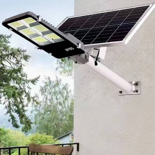 太阳能户外灯路灯家用庭院农村大功率LED照明道路灯头高亮长续航