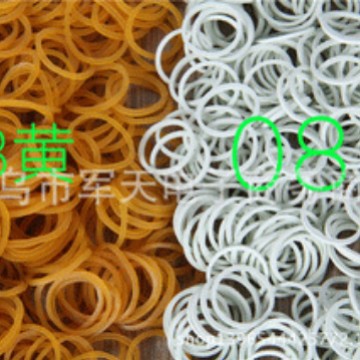 橡皮筋 大量批发各类环保橡皮筋 橡皮圈 有黄色  白色