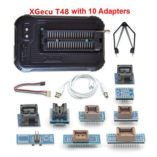 XGecu T48 TL866通用编程器 笔记本汽车主板 flash bios烧录