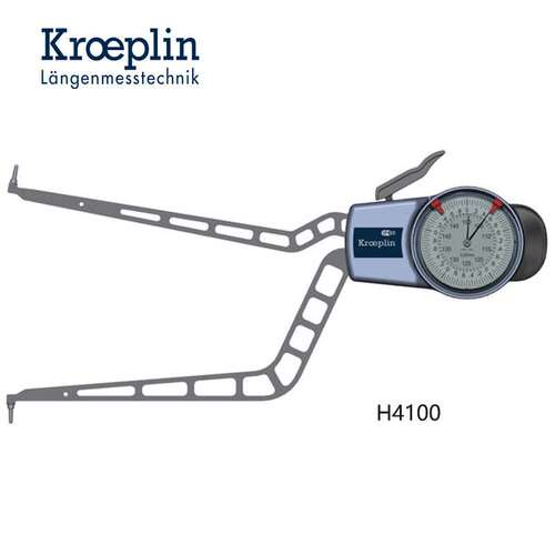 KROEPLIN内孔沟槽测量机械式内测卡规H4100