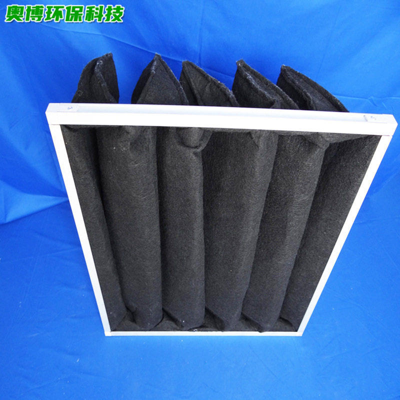 奥博厂家初效活性炭板式过滤器