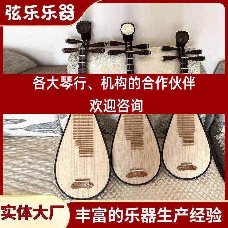 鸡翅木琵琶弦乐乐器琵琶成人儿童琵琶乐器琵琶乐器拨弦专业演奏