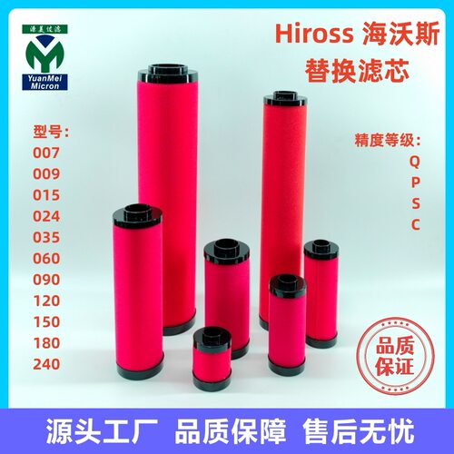 Hiross替代滤芯180Q/180P等
