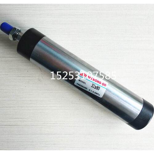 新品32*80/100/125单作用气缸 气动元件 铝塑机门窗设备机器配件