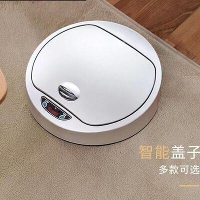 单盖感应垃圾桶盖子智能盖子单买单卖圆形桶盖带盖不锈钢桶家用