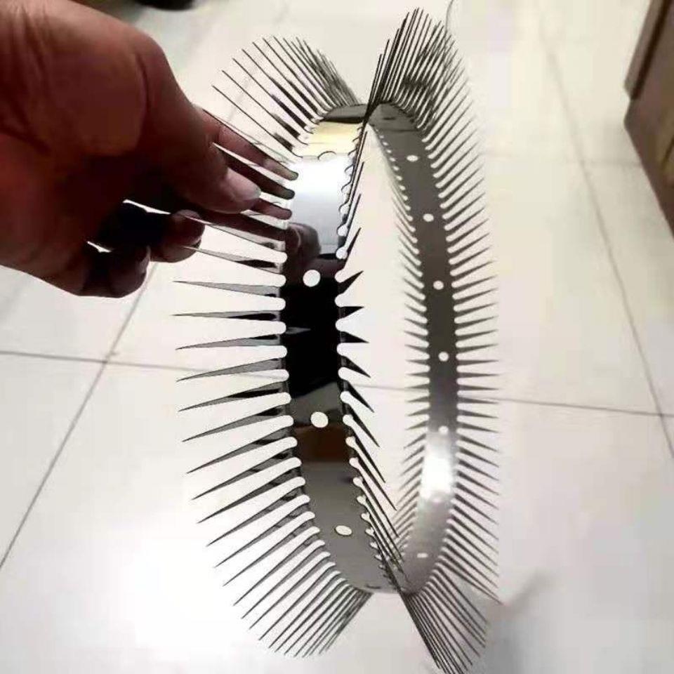 防老鼠神器倒刺防鼠刺防爬刺防鼠网倒刺钉(偏远地区)