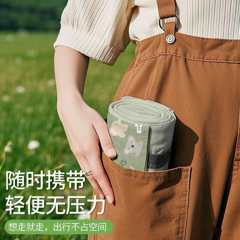 户外超轻迷你野餐垫便携口袋地垫防水防潮露营海边沙滩草坪垫子