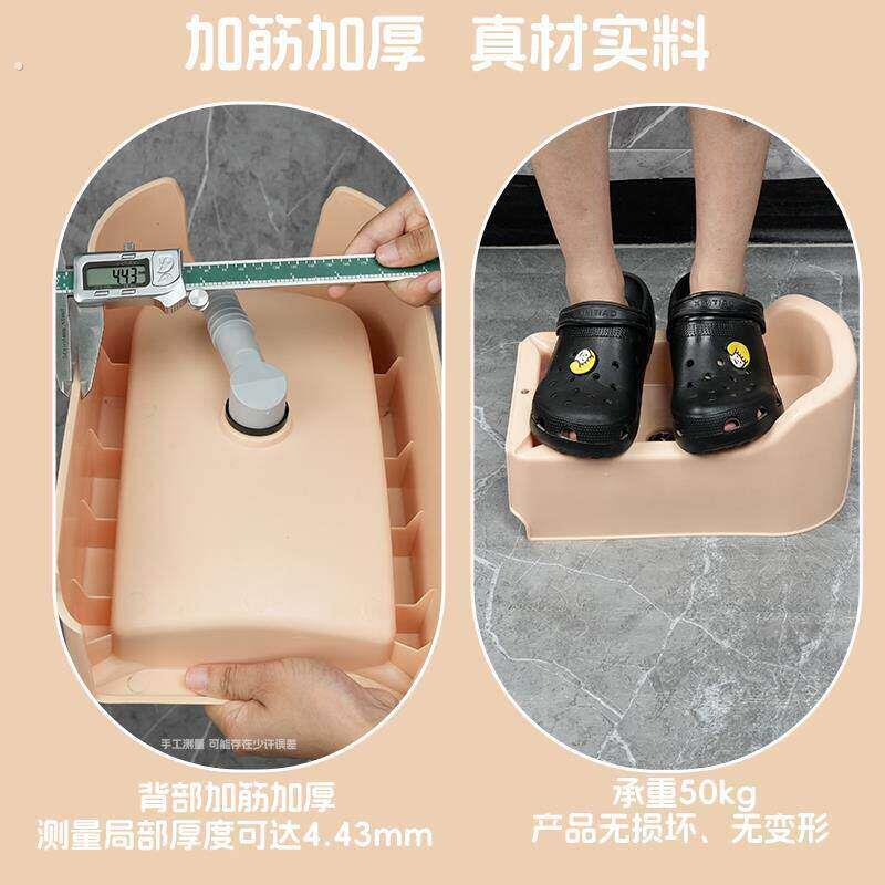 蹲式小便斗女士小便斗应急落地式小便器蹲式小便池男女生通用尿斗