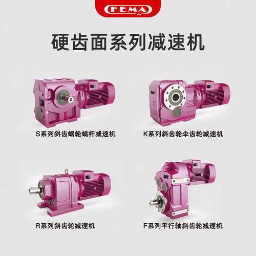 FEMA菲玛硬齿面斜齿轮减速机