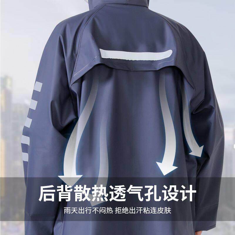 雨衣外卖骑手2026新款套装分体男女分体徒步电动摩托车雨衣防雨服