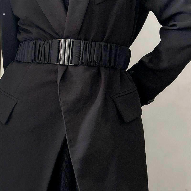 羽绒服专用腰带简约新款搭配羽绒服腰带装饰百搭束腰洋装大衣女