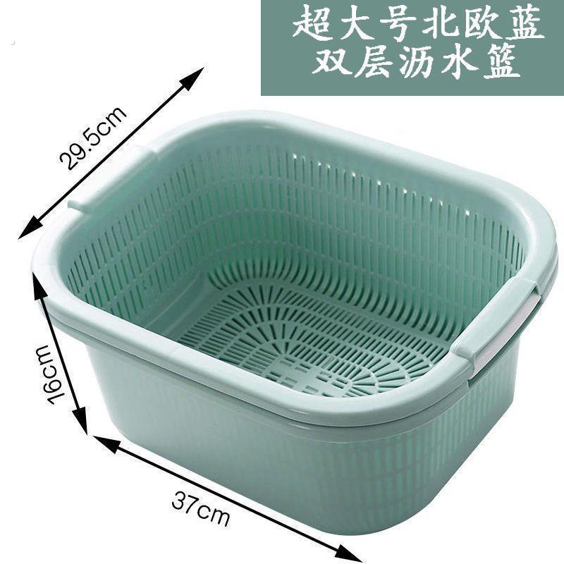洗茶具专用盆双层两用沥水洗盖碗盆塑料沥水篮子功夫茶清洗盆家用