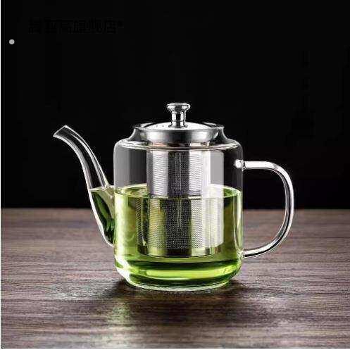 玻璃茶壶泡茶家用过滤泡茶壶2026新款耐热水壶黑晶炉加热茶水分离