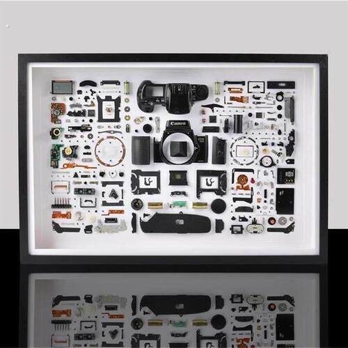 手机相机拆解相框模型画框标本拆机收藏展示立体装裱中空立体相框