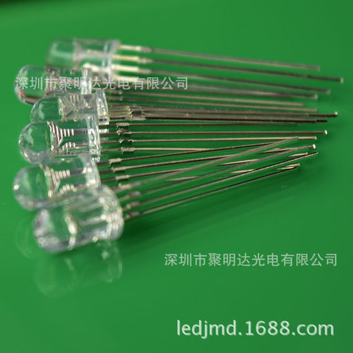 F5高亮RGB全彩圆头灯珠