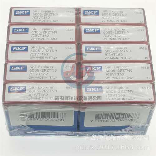 S-K-F 深沟球轴承 6005-2RZTN9/C3VT162 25mm X 47mm X 12mm