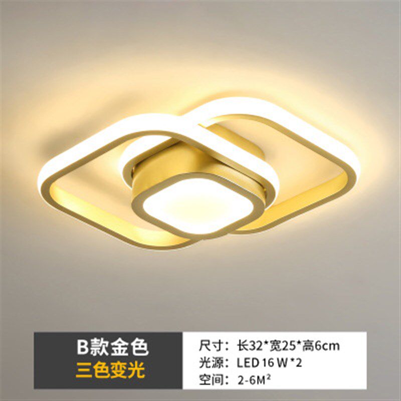 简约超亮过道灯走廊灯北欧创意led走廊入户玄关衣帽间楼梯阳台灯