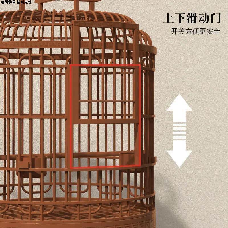 旧货市场鸟笼画眉八哥鹦鹉专用大号笼手工精品鸟笼子