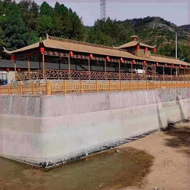 防腐竹篱笆栅栏竹竿围栏户外庭院子围墙护栏围挡竹子背景墙竹房子