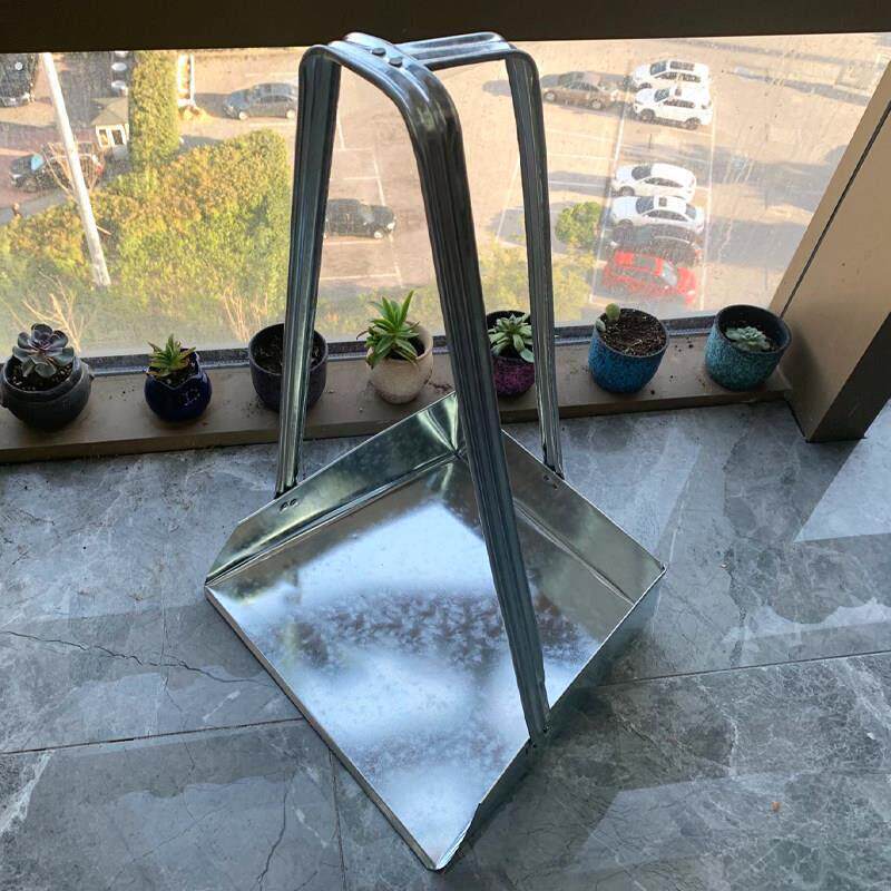料铲撮箕铁簸箕家用不锈钢加厚铁托撮子铁畚斗铁畚箕戳子垃圾灰斗