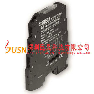 意大利进口SENECA PT1000超薄型热电阻温度变送器K109PT1000