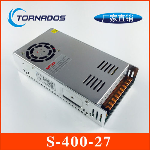 400W27V14.8A单组S-400-27开关电源27V400W直流稳压电源27V电源