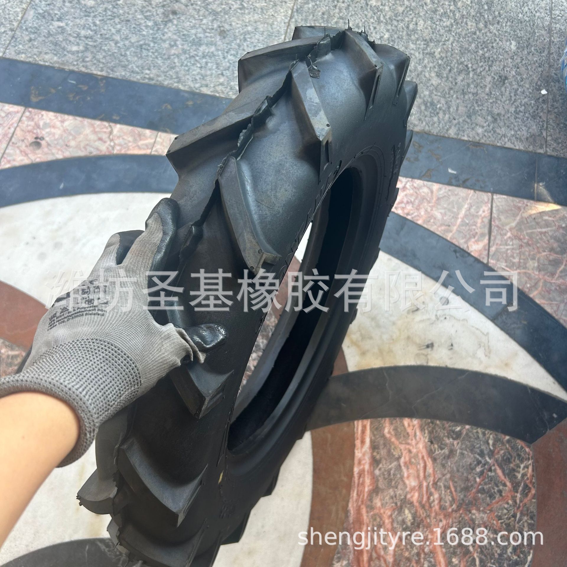 农用拖拉机人字外胎5.00-15