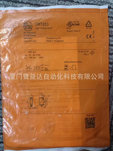 IFM  易福门  O6T203