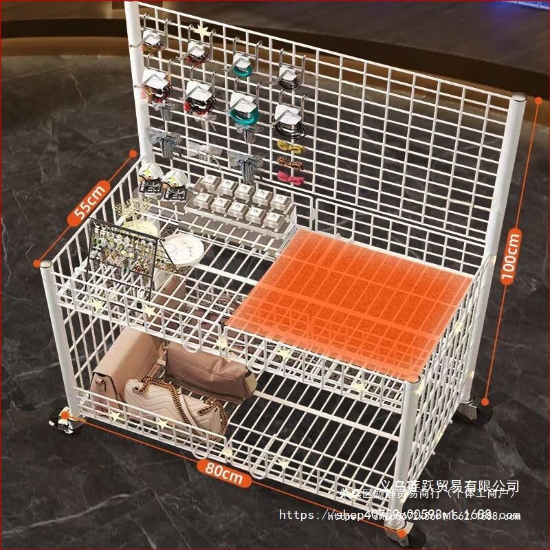 摆摊小推车冰粉出摊商用移动货架可折叠夜市寿司地摊手推花车金属
