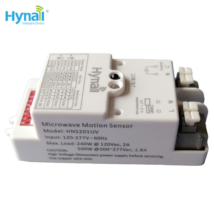 220-240V /120-277V AC 紫外消毒灯定时微波感应器