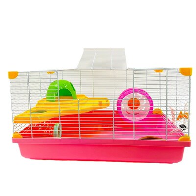 福林双层仓鼠笼子松鼠笼大号基础笼仓鼠笼具现货Hamster cage