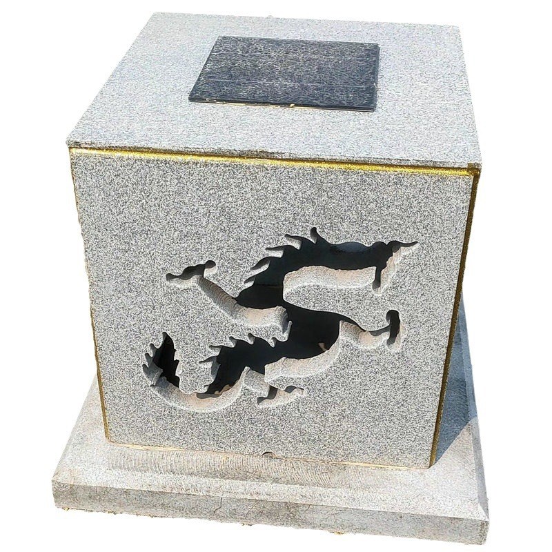 石雕仿古做旧青石石灯笼户外草坪中式庭院石灯石塔地灯雕塑摆件