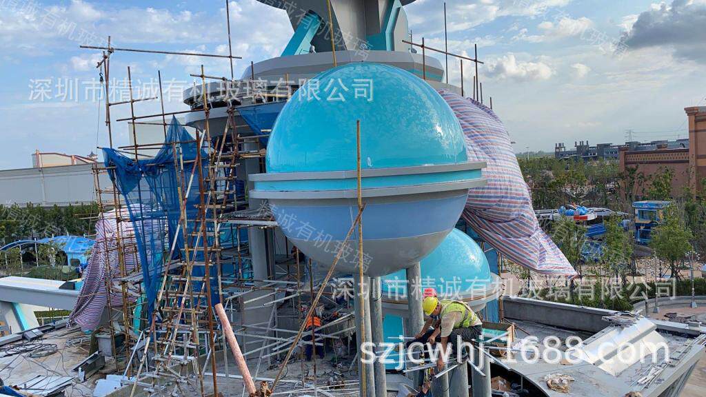 亚克力装饰工程项目安装酒吧商场吊饰挂件天花吊顶磨砂质感