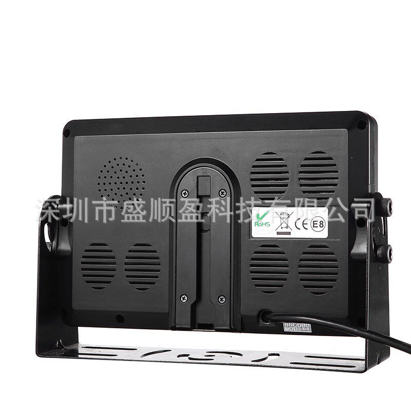 高清7寸车载显示器1024*600IPS U型金属支架 监控显示器