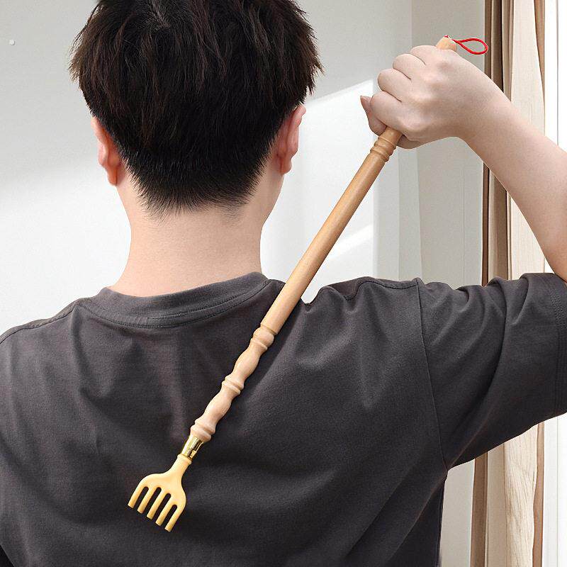 痒痒挠抓背器年轻人背部抓痒不求人家用懒人抓痒器孝子手木质老头