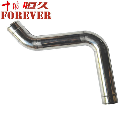 东风天龙中冷器出口不锈钢管1119012-T12H0