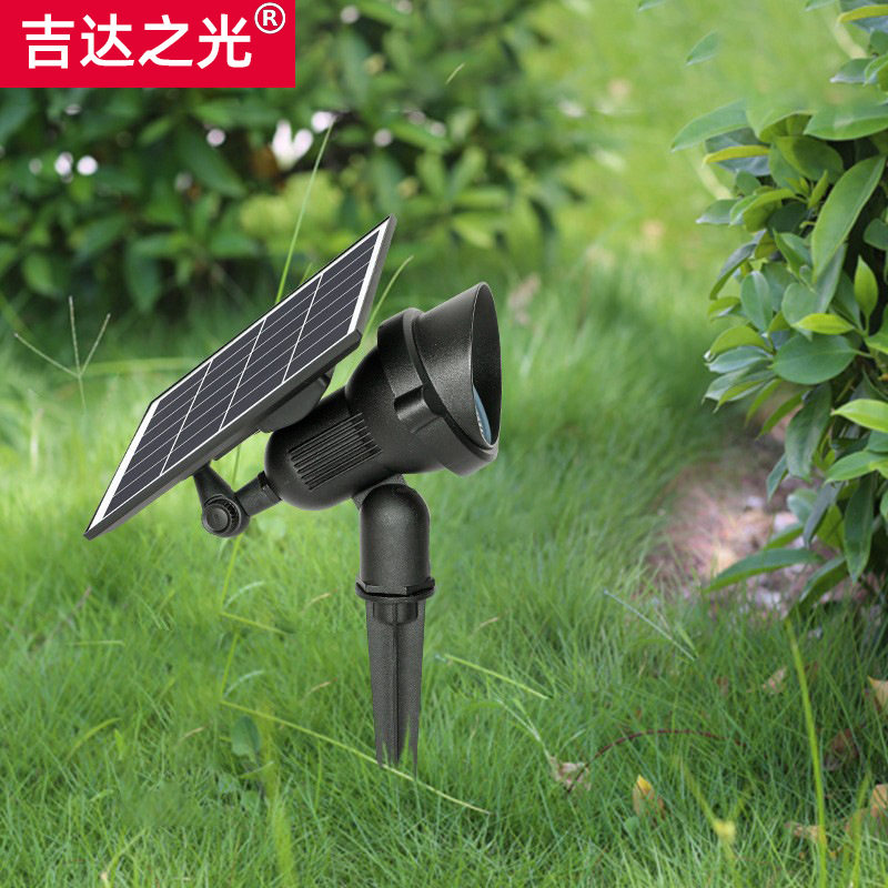 太阳能庭院灯户外灯草坪灯插地灯射树灯景观花园灯防水照树灯超亮