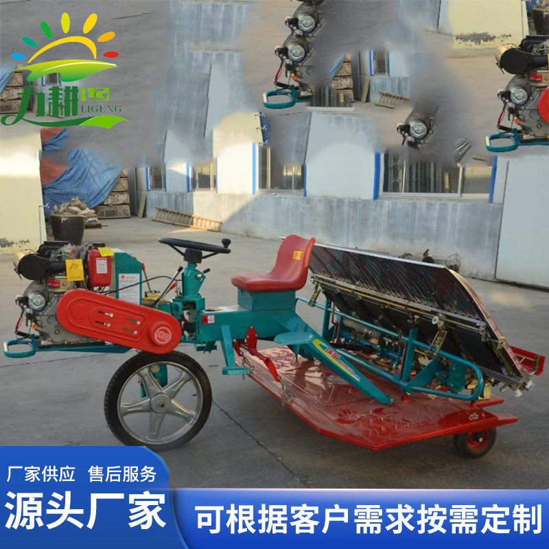 水稻手扶汽油动力四行六行插秧机