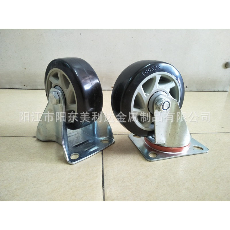 4寸中重型承重250kg通花轮