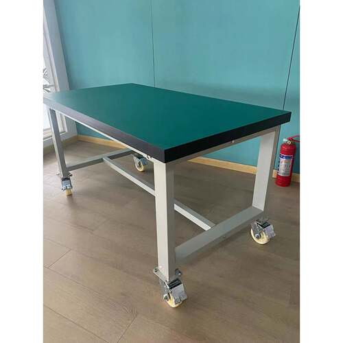 重型移动式防静电工作台，带轮子钳工台承重增厚装配仪维修设备工