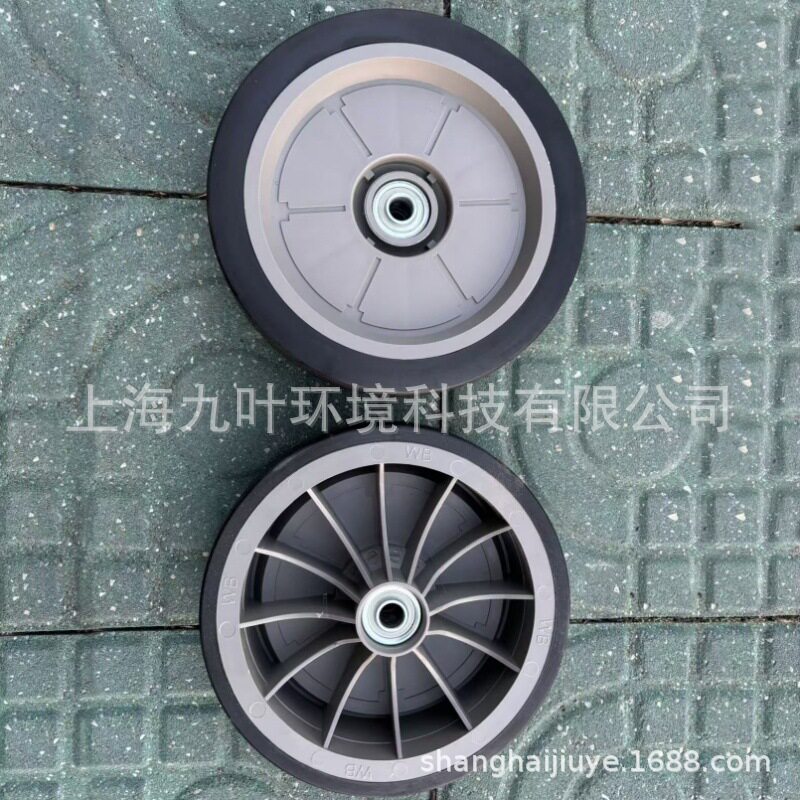 维邦草坪车轮子手推式园林打草机配件图片