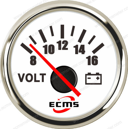 ECC工程车机械机柴油发电机组农耕机指针式电压表8~16V