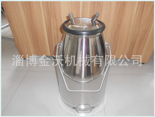 挤奶机用25L不锈钢奶桶