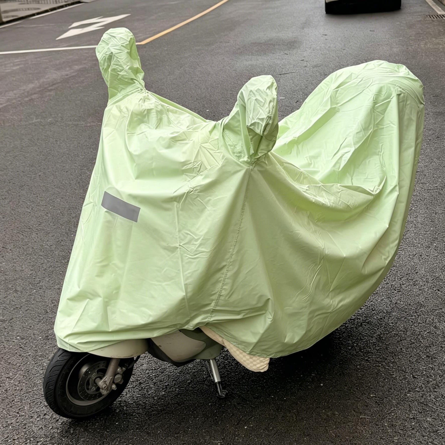 电动车专用雨衣雨披电动车专用雨罩防暴雨加厚加大电动车防晒车罩