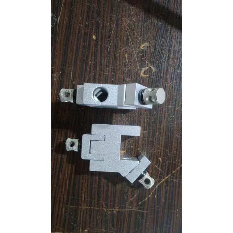 旭铭易工全自动糊盒机配件方管夹方钢夹夹扣15MM/16MM*30MM材质铝