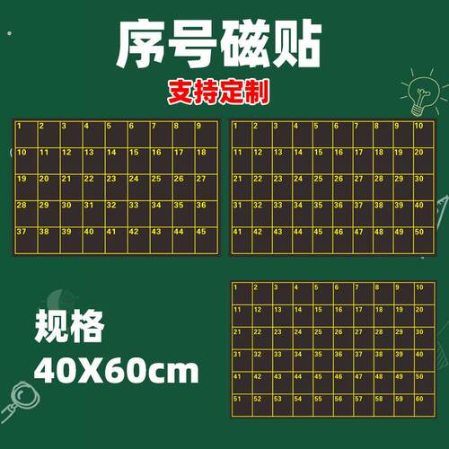 磁性座位表学生学号班级日常管理评分评比表活动座次表教室计划表