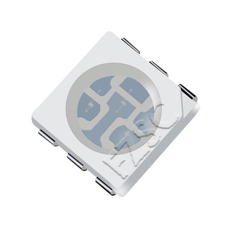 工厂直销5050led灯珠贴片式5050蓝色 高亮 LED贴片发光二级管图片